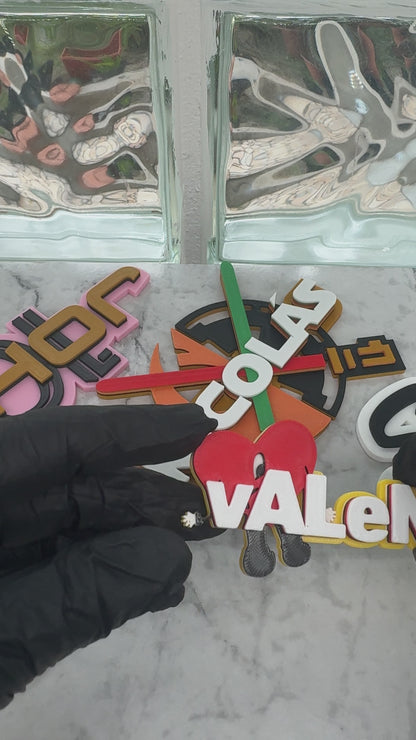 Name Tag con Imán